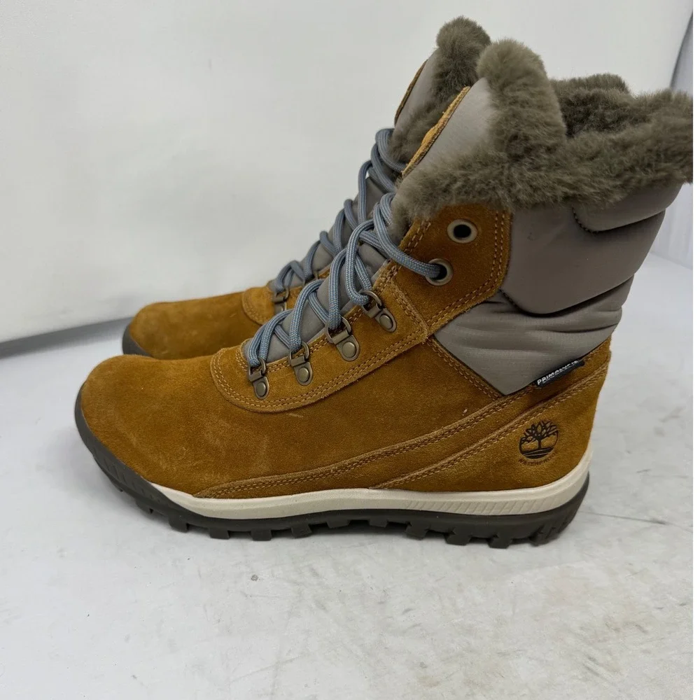 🔥Timberland‎ 🤎Mount Hope Waterproof Winter Boots Suede Primaloft insulated-9 - Picture 5 of 10